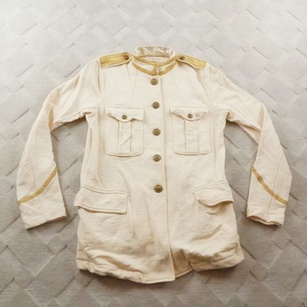 Denim & Supply Ralph Lauren Military Blazer Jacket Womens Medium Officer Vintage